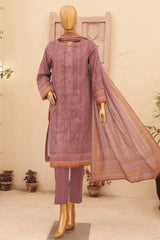 Asasa By HZ Unstitched 3 Piece Printed & Emb Lawn Vol-02 Suit-AEL-54