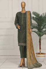 Asasa By HZ Unstitched 3 Piece Emb Lawn Vol-01 Suit-AEL-69