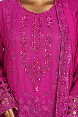 Khombi Stitched 3 Piece Luxury Formals Suit-AF-04-M-Platinum