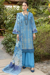 Aafreen by Riaz Arts Unstitched 3 Piece Digital Printed Zari Lawn Collection'2023-AF-16