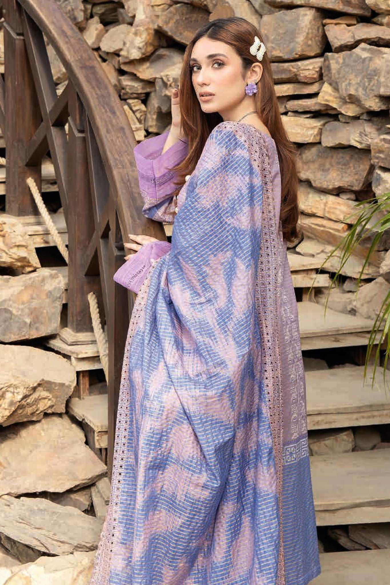 Aafreen by Riaz Arts Unstitched 3 Piece Digital Printed Zari Lawn Collection'2023-AF-19