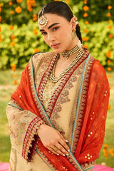 Shehnai By Alizeh Unstitched 3 Piece Festive Formals Colection'2025-Af-Zn-2219-Dilruba