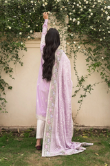 Zara Shahjahan Unstitched 3 Piece Eid Luxury Lawn Suit-D22-Afreen-B