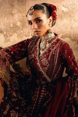 Mehermaah by Florent Unstitched 3 Piece Wedding Formals Suit-Afsaana