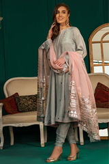 Zaaviay Stitched Eid Collection 2022  Afsanah Special Edition (Three Piece)