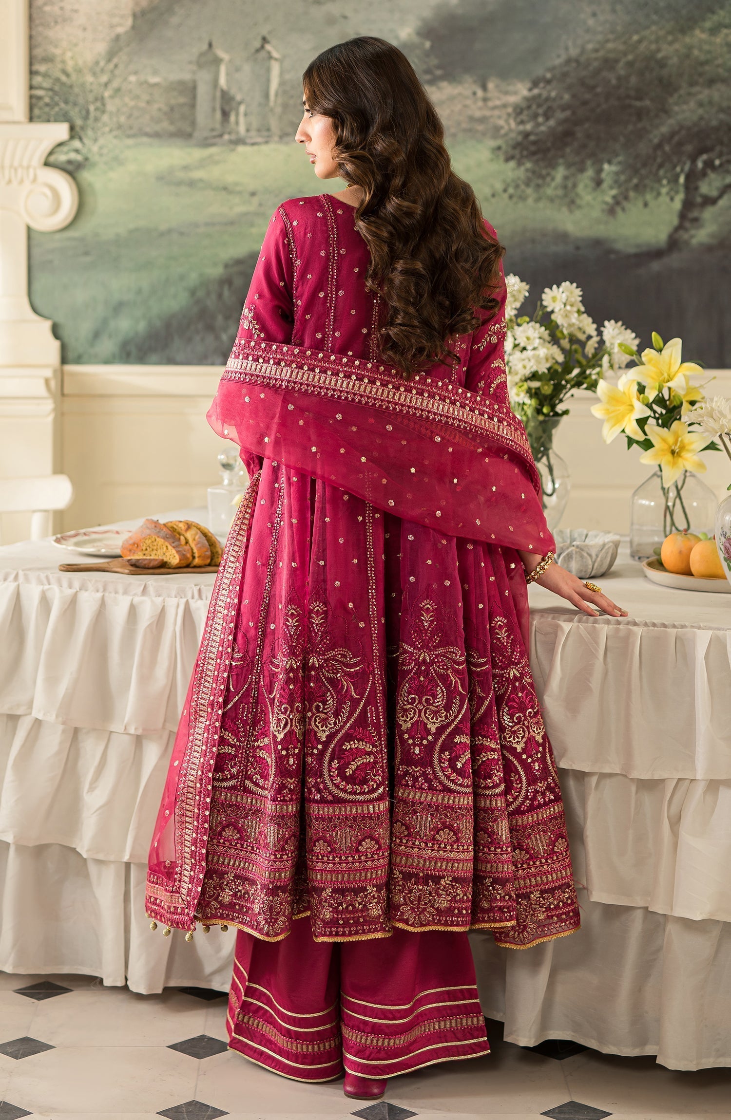 Suave By Emaan Adeel Unstitched 3 Piece Luxury Formals Collection'2024-Salvia