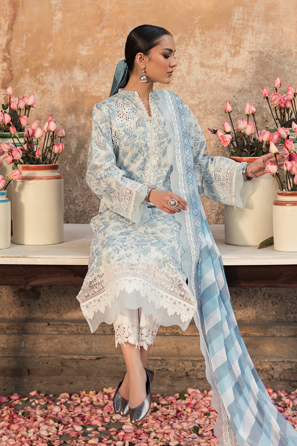 Zarposh Unstitched 3 Piece Summer Lawn Collection-Mahveer