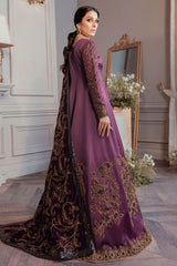 The Ayeza Edit Makhmal by Asim Jofa Unstitched 3 Piece Royal Velvet Suit-AJAM-06