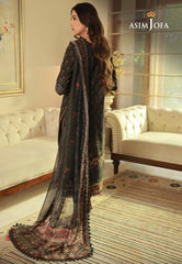 Asim Jofa Asra '23 Ajas-11 (3-Pcs) Printed Cambric 3 Pcs