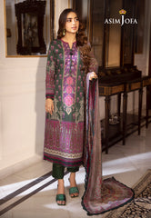 Asim Jofa Asra '23 Ajas-16 (2-Pcs) Printed Cambric 2 Pcs