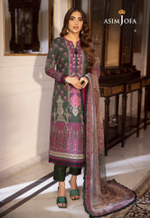 Asim Jofa Asra '23 Ajas-16 (2-Pcs) Printed Cambric 2 Pcs