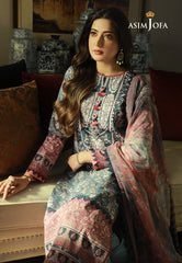 Asim Jofa Asra '23 Ajas-17 (2-Pcs) Printed Cambric 2 Pcs