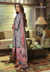 Asim Jofa Asra '23 Ajas-17 (2-Pcs) Printed Cambric 2 Pcs