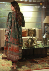 Asim Jofa Asra '23 Ajas-18 (2-Pcs) Printed Cambric 2 Pcs