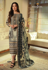 Asim Jofa Asra '23 Ajas-19 (2-Pcs) Printed Cambric 2 Pcs