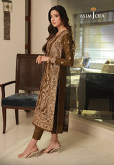 Asim Jofa Asra '23 Ajas-22 Cambric Embroidered  (3-Pcs)