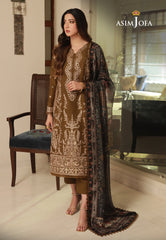 Asim Jofa Asra '23 Ajas-22 Designers Embroidered Stitched 3 Pcs