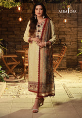 Asim Jofa Asra '23 Ajas-27 Embroidered Cambric (3-Pcs)