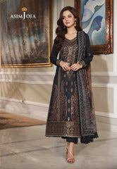 Asim Jofa Asra '23 Ajas-28 Embroidered Cambric (3-Pcs)