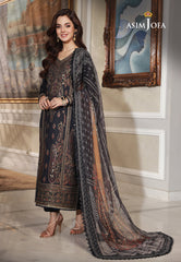 Asim Jofa Asra '23 Ajas-28 Embroidered Cambric (3-Pcs)