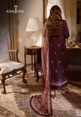 Asim Jofa Asra '23 Ajas-29 Embroidered  Cambric (3-Pcs)