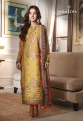 Asim Jofa Asra '23 Ajas-33 Embroidered Cambric  (3-Pcs)