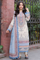 Asim Jofa Prints Unstitched 3 Piece Digital Lawn Vol-03 Suit-AJBB-05