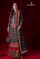 Asim Jofa Bekhudi '23 Ajbk-02 Designers Embroidered Stitched 3 Pcs