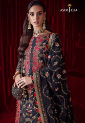 Asim Jofa Bekhudi '23 Ajbk-02 Designers Embroidered Stitched 3 Pcs