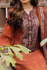 Asim Jofa Prints Unstitched 3 Piece Digital Lawn Drop 2 Suit-AJBU-01