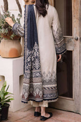 Asim Jofa Prints Unstitched 3 Piece Digital Lawn Drop 2 Suit-AJBU-02