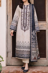 Asim Jofa Prints Unstitched 3 Piece Digital Lawn Drop 2 Suit-AJBU-02