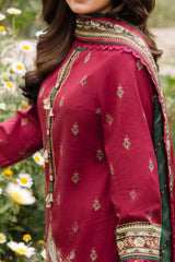 Asim Jofa Prints Unstitched 3 Piece Digital Lawn Drop 2 Suit-AJBU-03