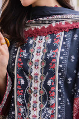 Asim Jofa Prints Unstitched 3 Piece Digital Lawn Drop 2 Suit-AJBU-05