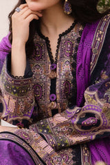 Asim Jofa Prints Unstitched 3 Piece Digital Lawn Drop 2 Suit-AJBU-07