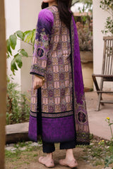 Asim Jofa Prints Unstitched 3 Piece Digital Lawn Drop 2 Suit-AJBU-07