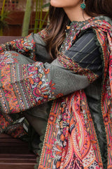 Asim Jofa Prints Unstitched 3 Piece Digital Lawn Drop 2 Suit-AJBU-12