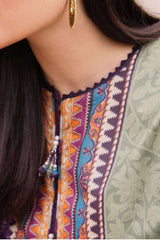 Asim Jofa Prints Unstitched 3 Piece Digital Lawn Drop 2 Suit-AJBU-13