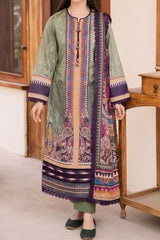 Asim Jofa Prints Unstitched 3 Piece Digital Lawn Drop 2 Suit-AJBU-13