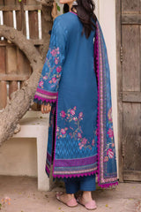 Asim Jofa Prints Unstitched 3 Piece Digital Lawn Drop 2 Suit-AJBU-16