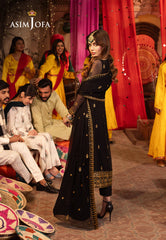 Asim Jofa Chamak Damak Pret Ajcdb-19 Embroidered Chiffon Stitched 3 Pcs