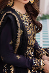 Dhanak Rang By Asim Jofa Unstitched 3 Piece Formals Suit-AJCF-04