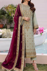 Dhanak Rang By Asim Jofa Unstitched 3 Piece Formals Suit-AJCF-06