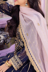 Dhanak Rang By Asim Jofa Unstitched 3 Piece Formals Collection'2024-AJCF-09