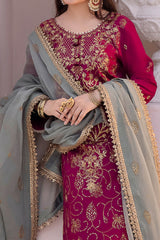 Dhanak Rang By Asim Jofa Unstitched 3 Piece Formals Collection'2024-AJCF-12