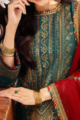 Dhanak Rang By Asim Jofa Unstitched 3 Piece Formals Suit-AJCF-23
