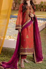 Dhanak Rang By Asim Jofa Unstitched 3 Piece Formals Suit-AJCF-24