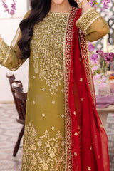 Dhanak Rang By Asim Jofa Unstitched 3 Piece Formals Suit-AJCF-26