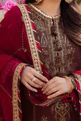 Dhanak Rang By Asim Jofa Unstitched 3 Piece Formals Suit-AJCF-27