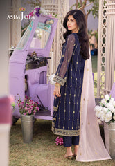 Asim Jofa Dhanak Rang PretAjcfb-09 Embroidered Chiffon 3 Pcs